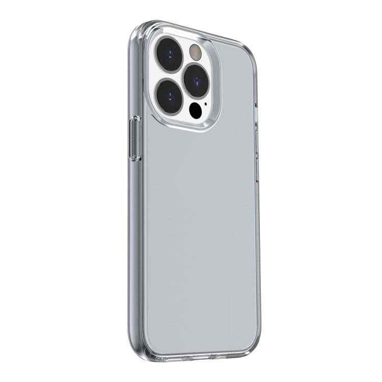 For iPhone 14 Pro Shockproof Terminator Style Transparent Protective Case