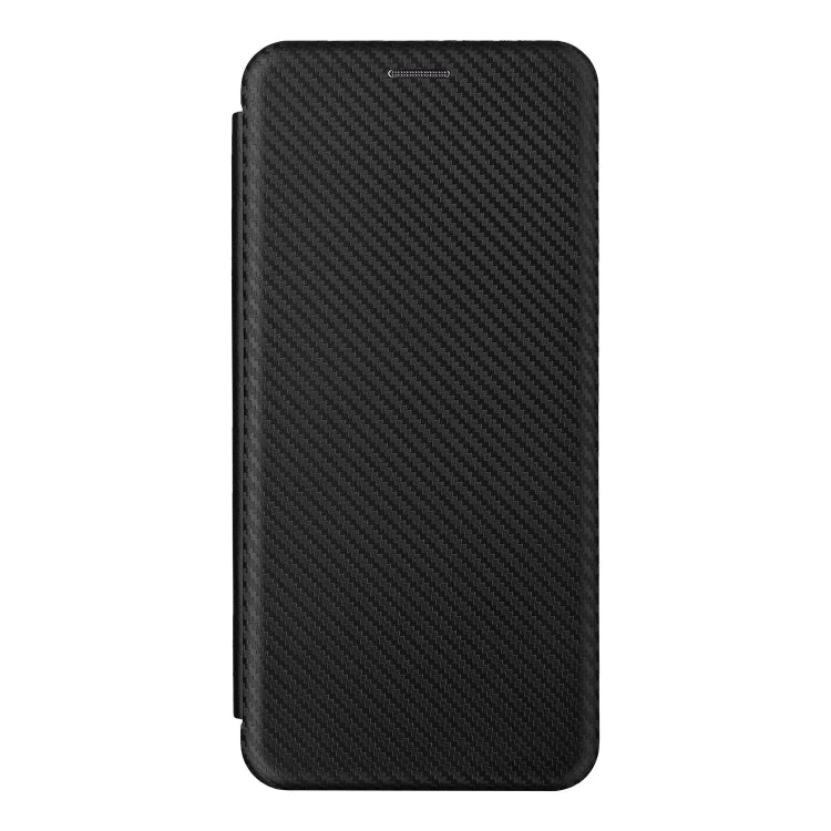 For Motorola Moto E32 4G Carbon Fiber Texture Horizontal Flip Leather Phone Case