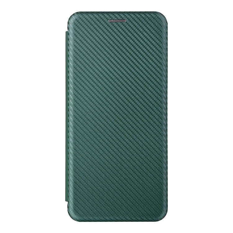 For Motorola Moto E32 4G Carbon Fiber Texture Horizontal Flip Leather Phone Case