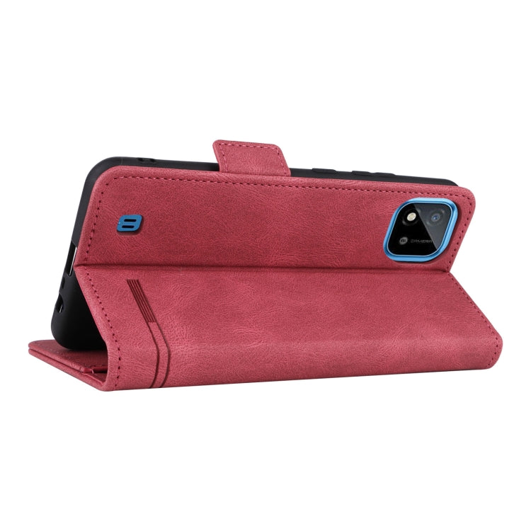 For OPPO Realme C11 2021/Realme C20 Magnetic Clasp Flip Leather Phone Case