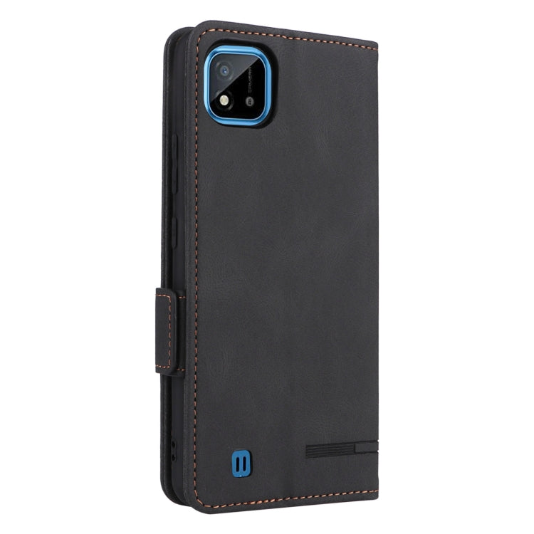 For OPPO Realme C11 2021/Realme C20 Magnetic Clasp Flip Leather Phone Case