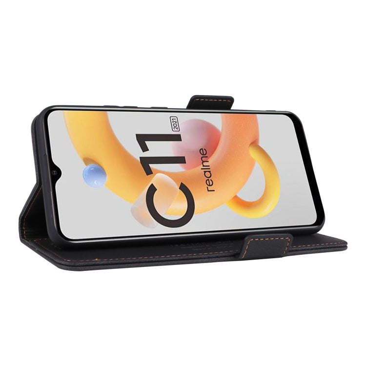 For OPPO Realme C11 2021/Realme C20 Magnetic Clasp Flip Leather Phone Case