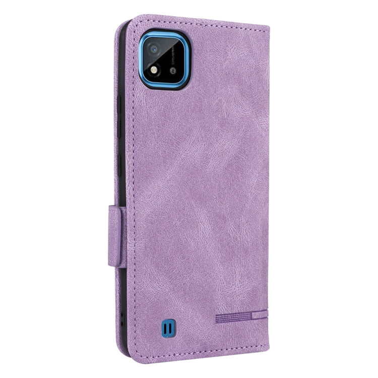 For OPPO Realme C11 2021/Realme C20 Magnetic Clasp Flip Leather Phone Case