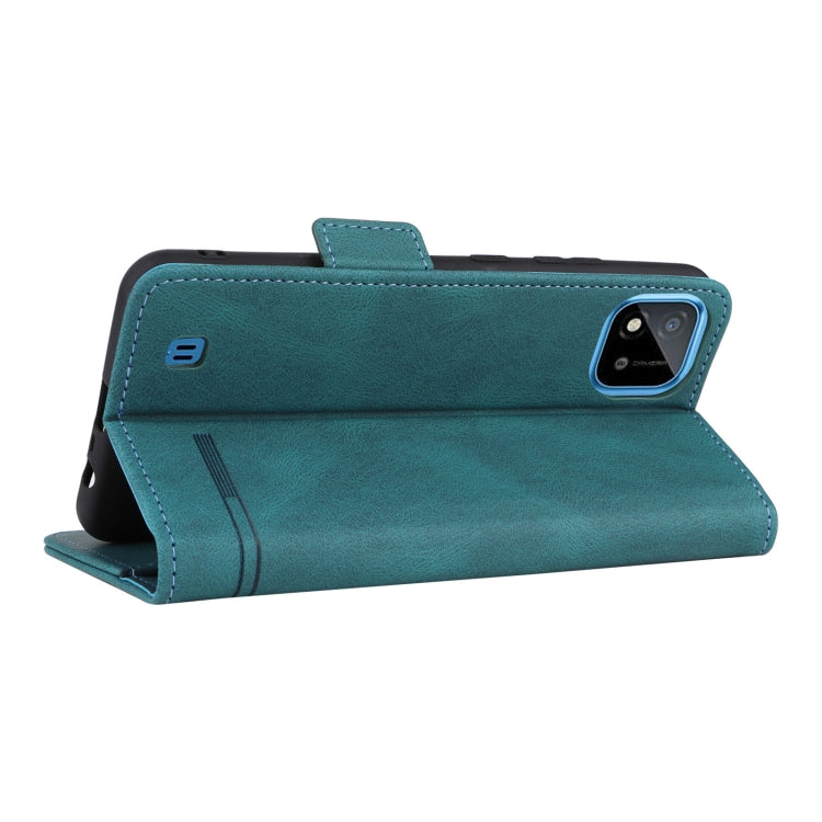 For OPPO Realme C11 2021/Realme C20 Magnetic Clasp Flip Leather Phone Case