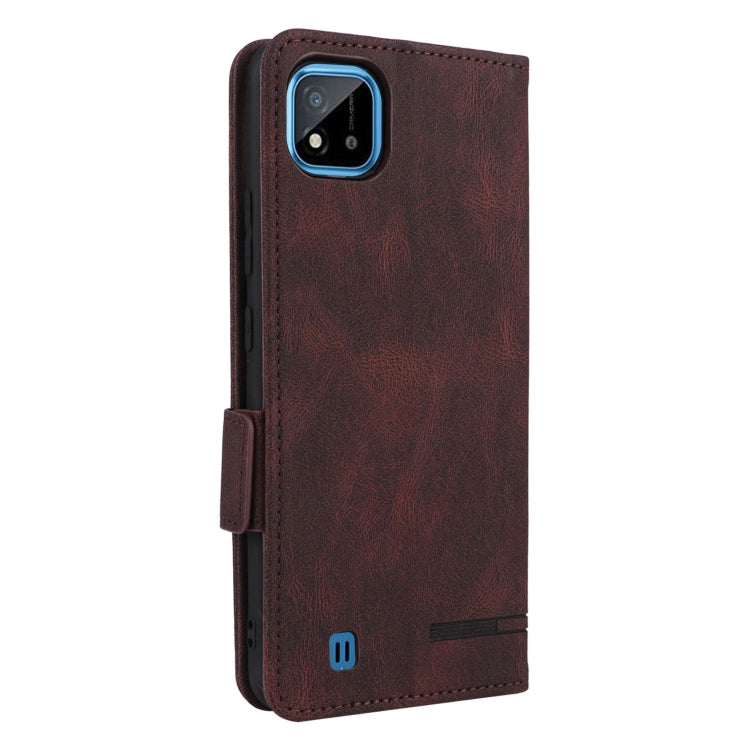 For OPPO Realme C11 2021/Realme C20 Magnetic Clasp Flip Leather Phone Case