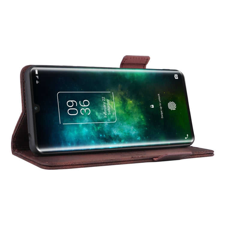 For TCL 10 Pro Magnetic Clasp Flip Leather Phone Case