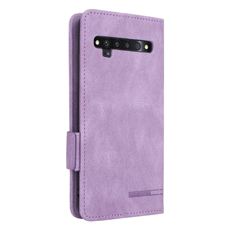 For TCL 10 Pro Magnetic Clasp Flip Leather Phone Case