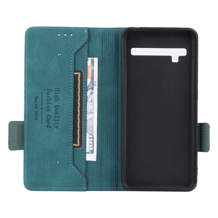 For TCL 10 Pro Magnetic Clasp Flip Leather Phone Case