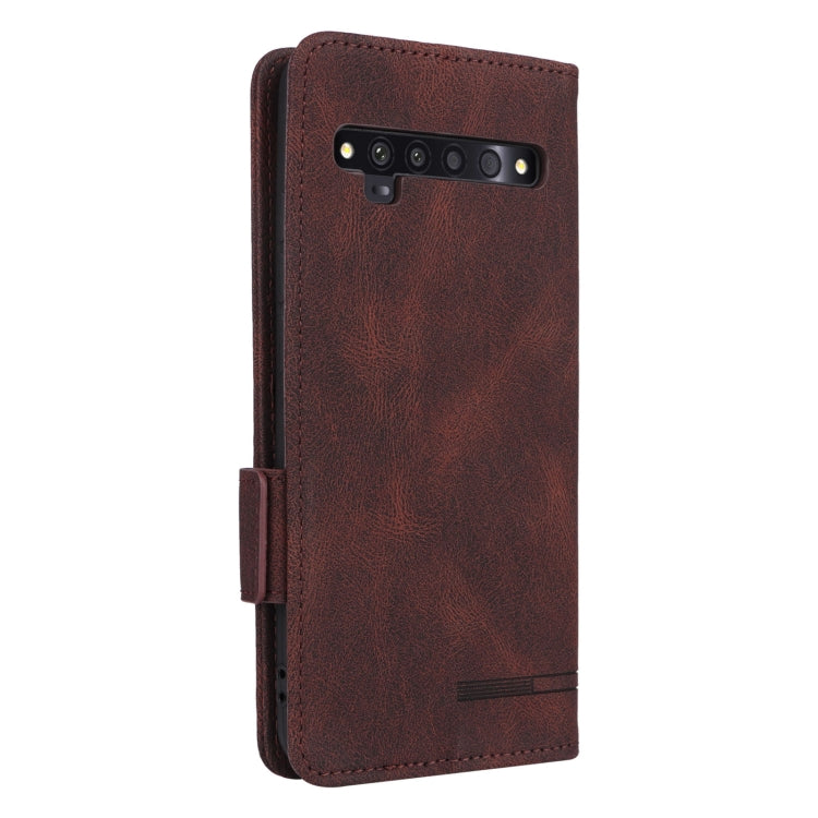 For TCL 10 Pro Magnetic Clasp Flip Leather Phone Case