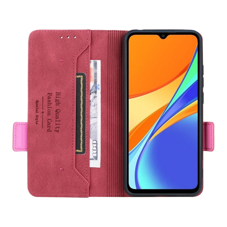 For Xiaomi Redmi 9C Magnetic Clasp Flip Leather Phone Case