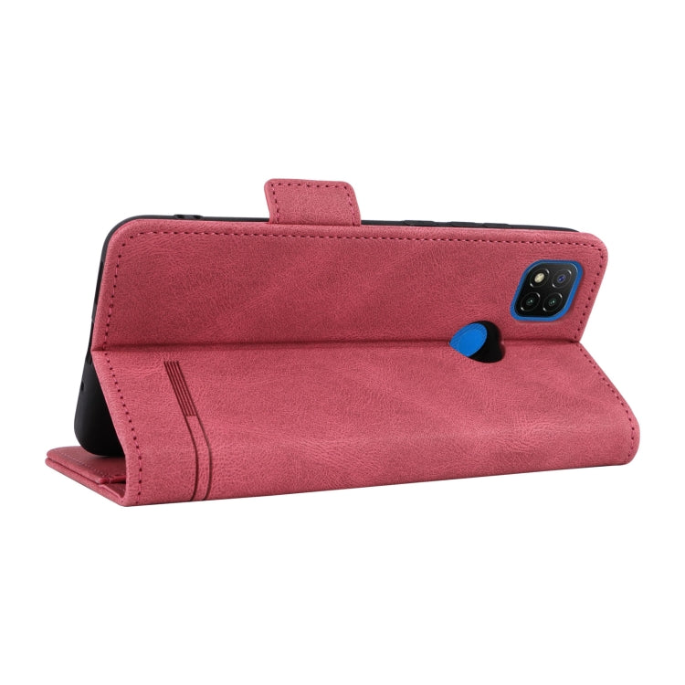 For Xiaomi Redmi 9C Magnetic Clasp Flip Leather Phone Case