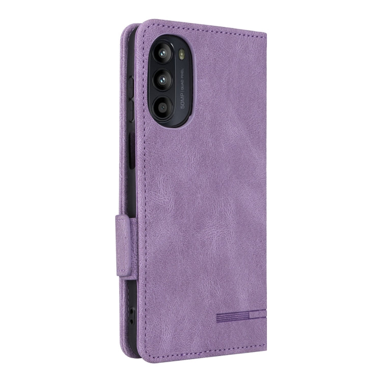 For Motorola Moto G52 Magnetic Clasp Flip Leather Phone Case