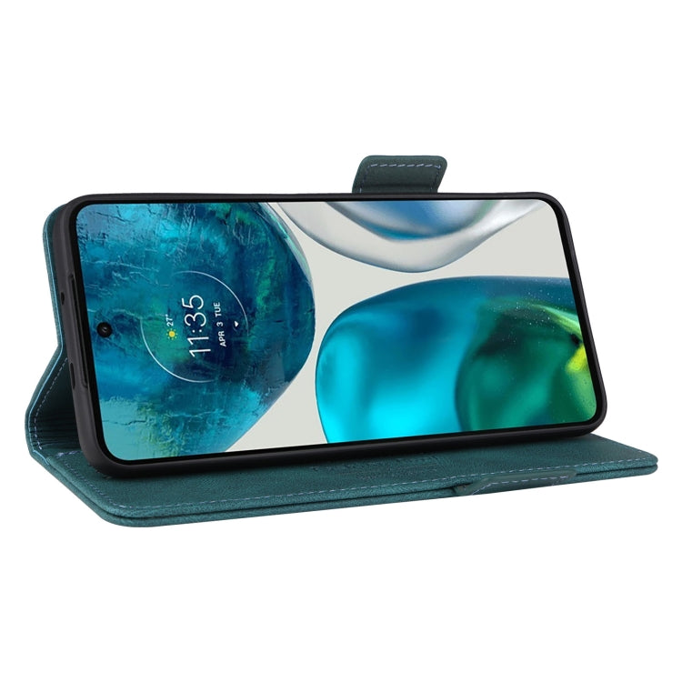 For Motorola Moto G52 Magnetic Clasp Flip Leather Phone Case