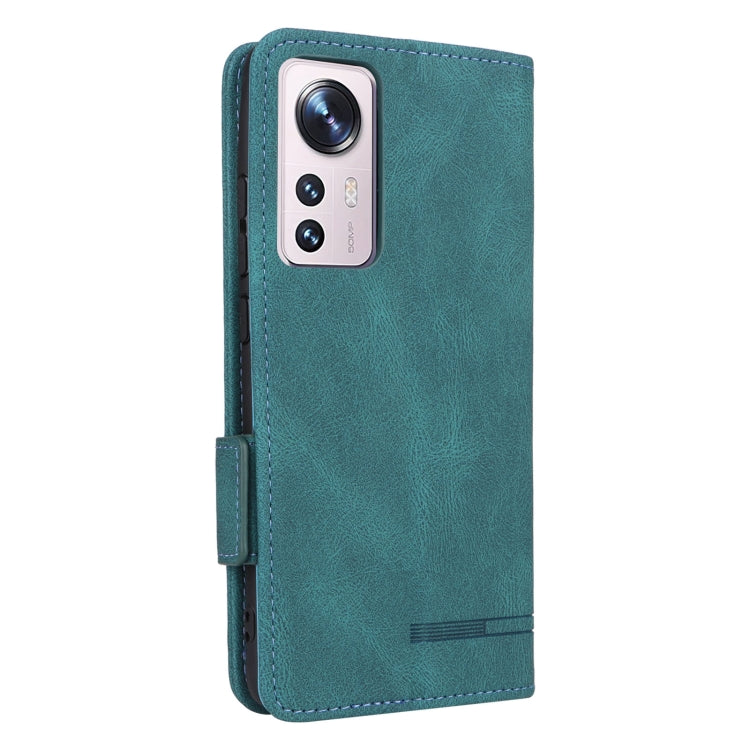 For Xiaomi 12 5G Magnetic Clasp Flip Leather Phone Case
