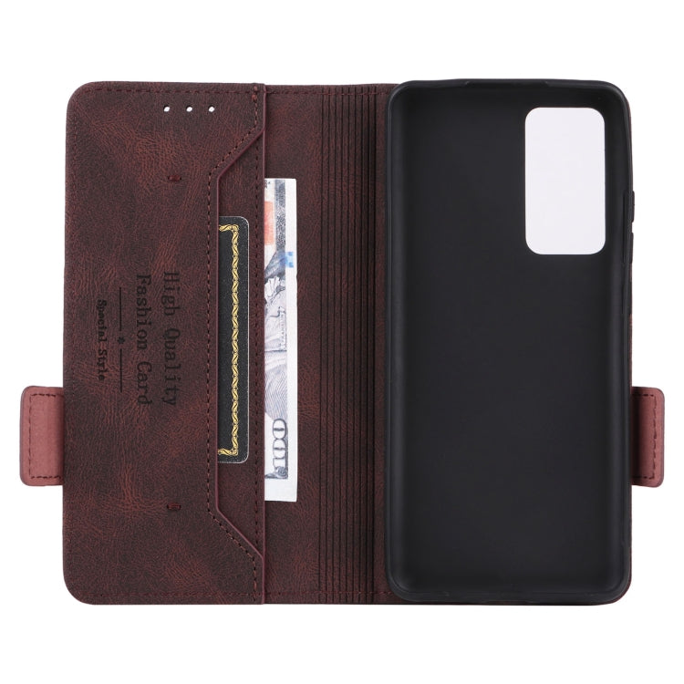 For Xiaomi 12 5G Magnetic Clasp Flip Leather Phone Case