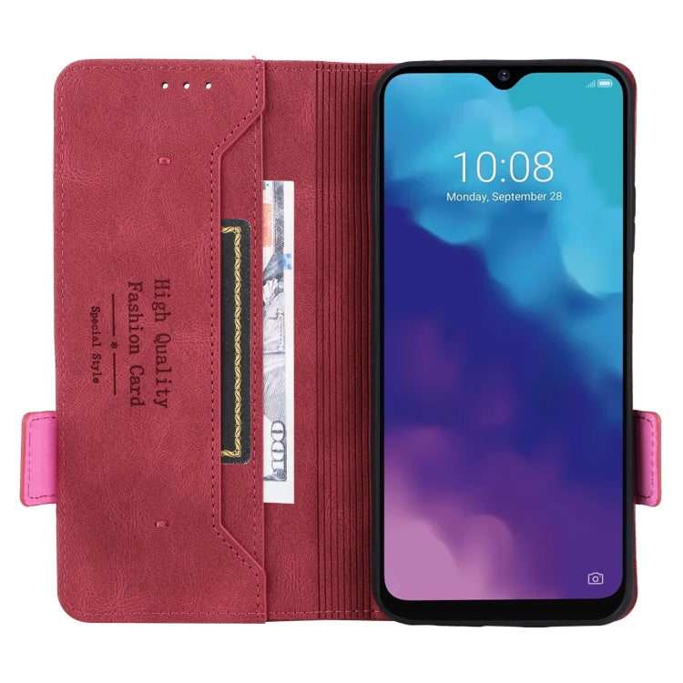 For ZTE Blade V2020/V30 Vita Magnetic Clasp Flip Leather Phone Case