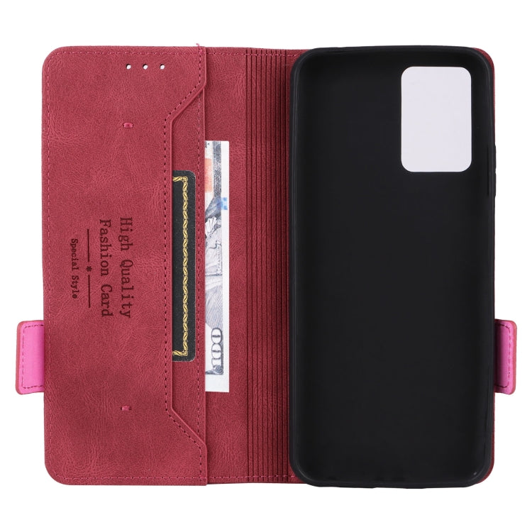 For ZTE Blade V2020/V30 Vita Magnetic Clasp Flip Leather Phone Case