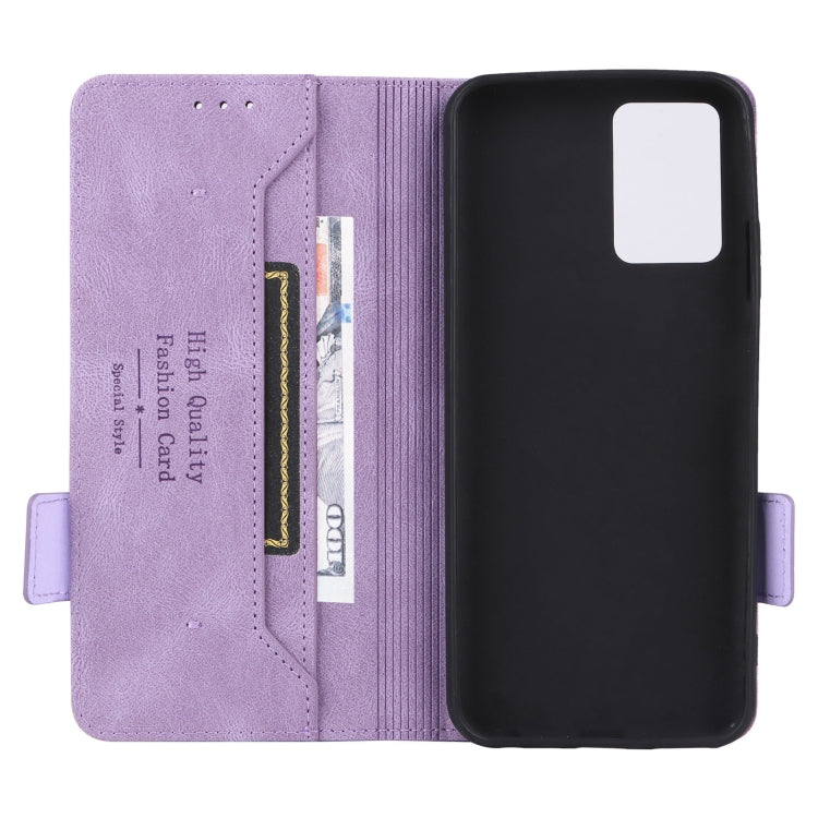 For ZTE Blade V2020/V30 Vita Magnetic Clasp Flip Leather Phone Case