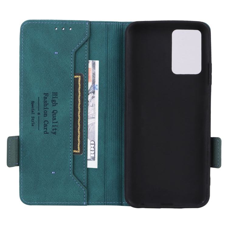 For ZTE Blade V2020/V30 Vita Magnetic Clasp Flip Leather Phone Case
