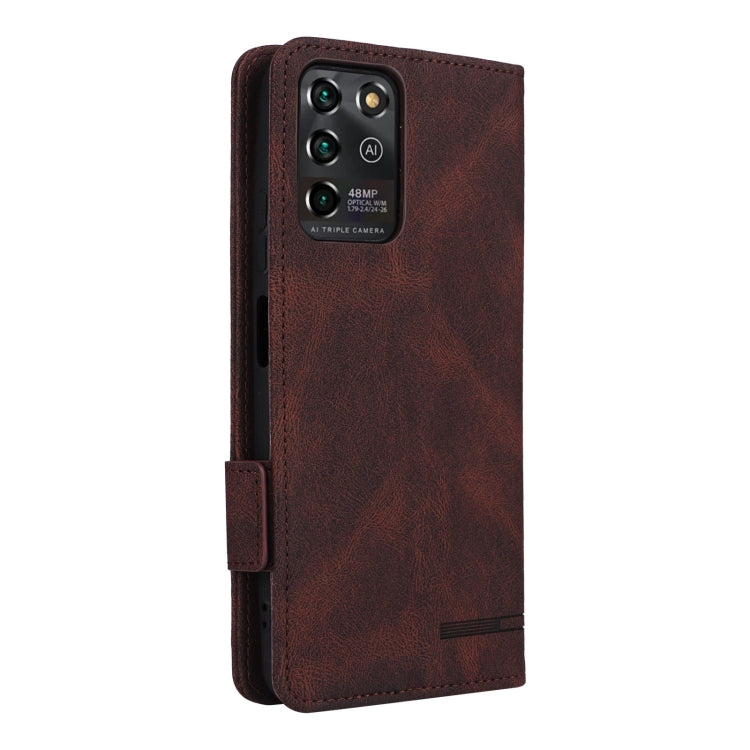 For ZTE Blade V2020/V30 Vita Magnetic Clasp Flip Leather Phone Case