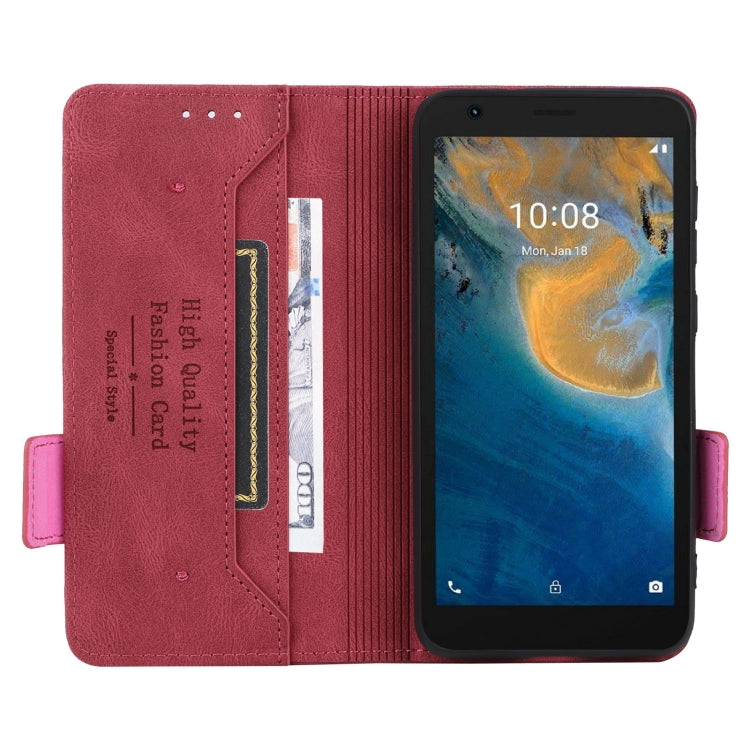For ZTE Biade A31 Magnetic Clasp Flip Leather Phone Case