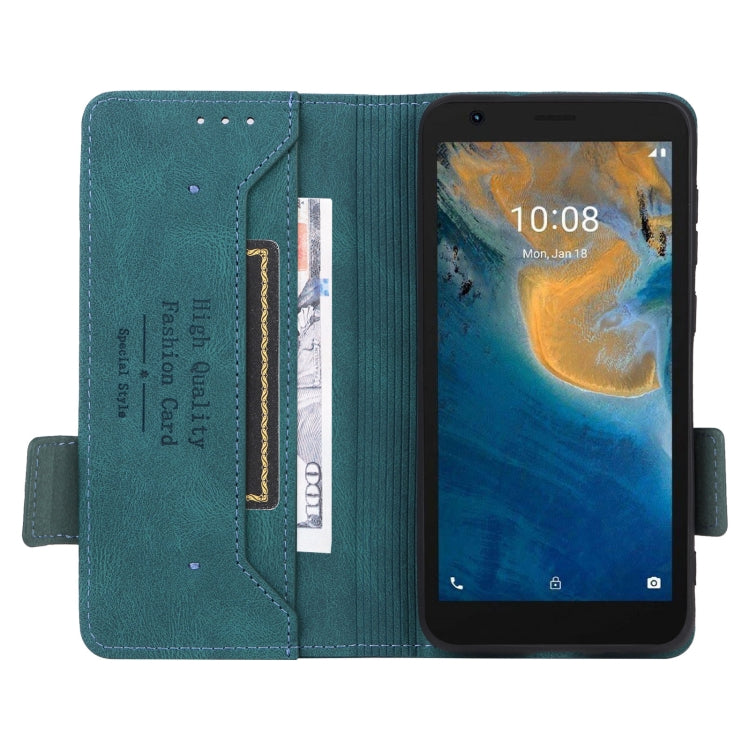 For ZTE Biade A31 Magnetic Clasp Flip Leather Phone Case