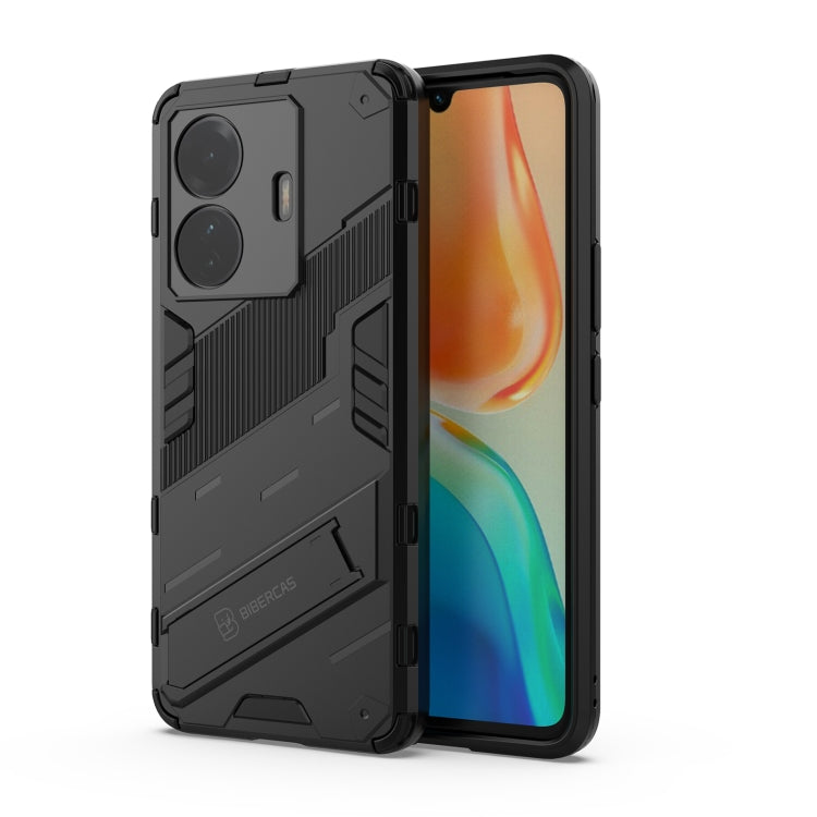 For vivo S15e Punk Armor PC + TPU Phone Case with Holder