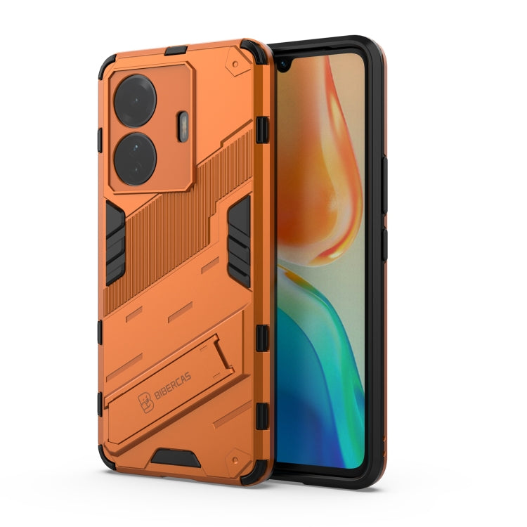 For vivo S15e Punk Armor PC + TPU Phone Case with Holder