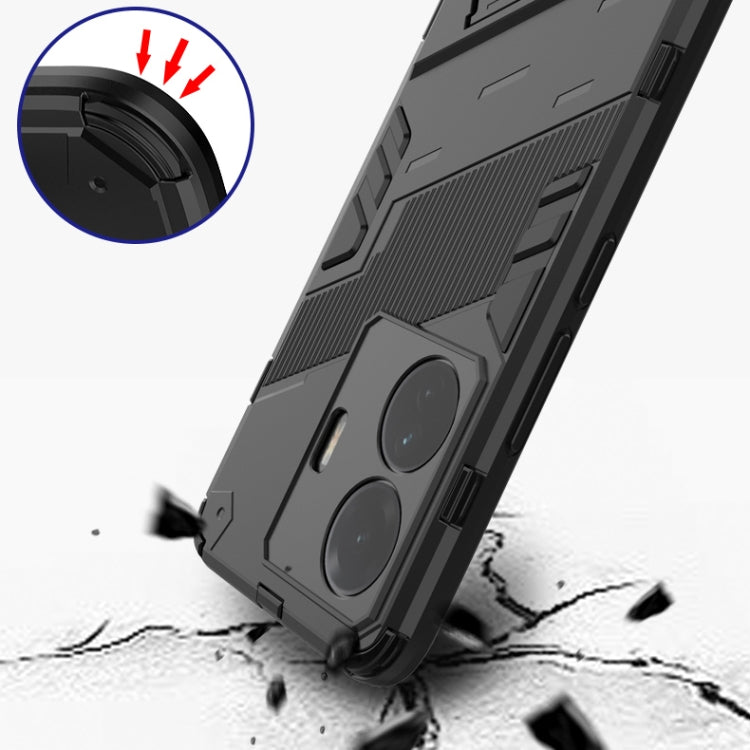 For vivo S15e Punk Armor PC + TPU Phone Case with Holder