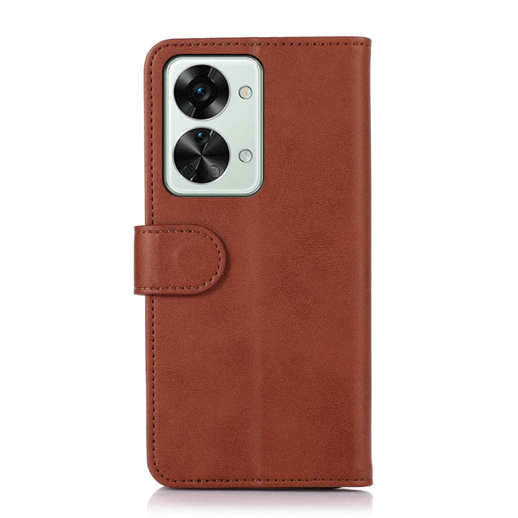 For OnePlus Nord 2T 5G Cow Texture Leather Phone Case