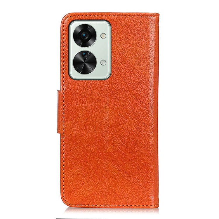 For OnePlus Nord 2T 5G Nappa Texture Horizontal Flip Leather Phone Case
