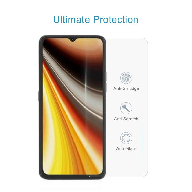 10 PCS 0.26mm 9H 2.5D Tempered Glass Film For UMIDIGI Power 7