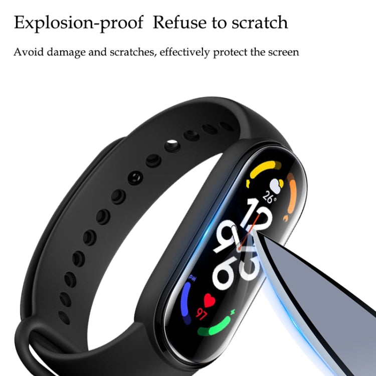 5 PCS For Xiaomi Mi Band 7 / 7 NFC HD Scratch-proof Full Screen TPU Soft Film
