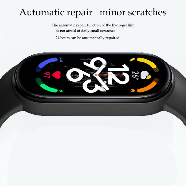 5 PCS For Xiaomi Mi Band 7 / 7 NFC HD Scratch-proof Full Screen TPU Soft Film