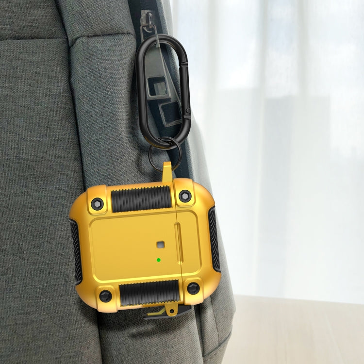 Tank TPU+PC Wireless Earphone Protective Case For AirPods 2