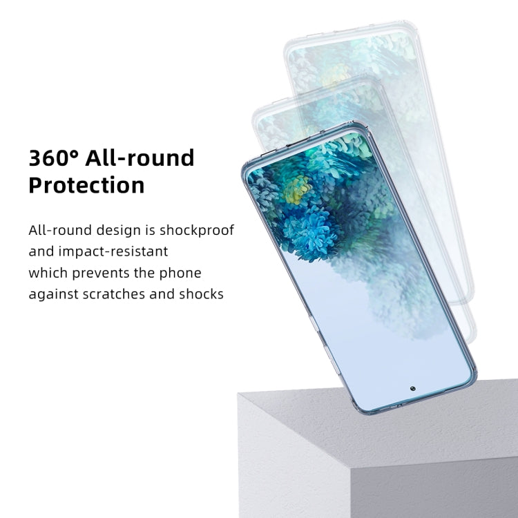 For Galaxy S20 Ultra ROCK Pure Series Slim TPU + HD PC Protective Case(Transparent)