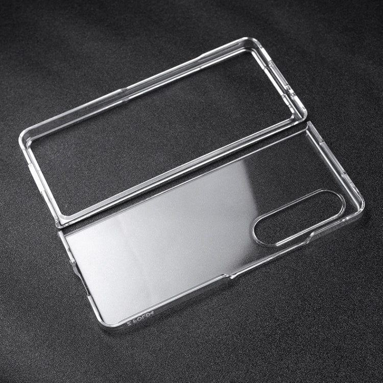 For Samsung Galaxy Z Fold4 Transparent PC Phone Case
