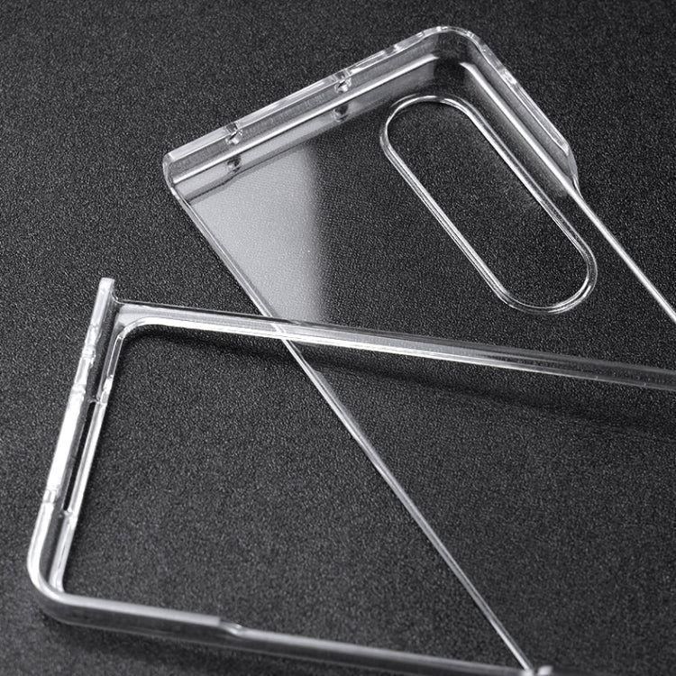 For Samsung Galaxy Z Fold4 Transparent PC Phone Case
