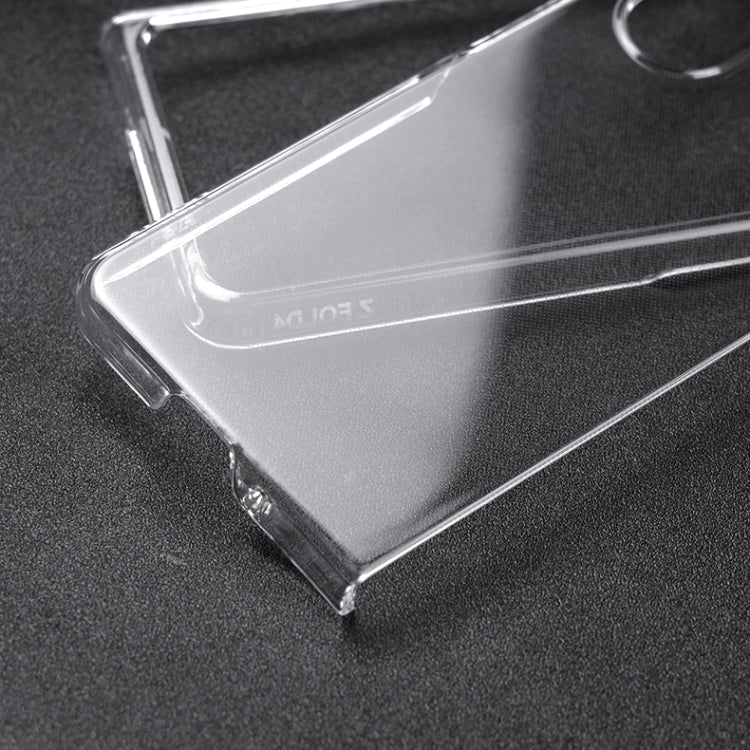 For Samsung Galaxy Z Fold4 Transparent PC Phone Case