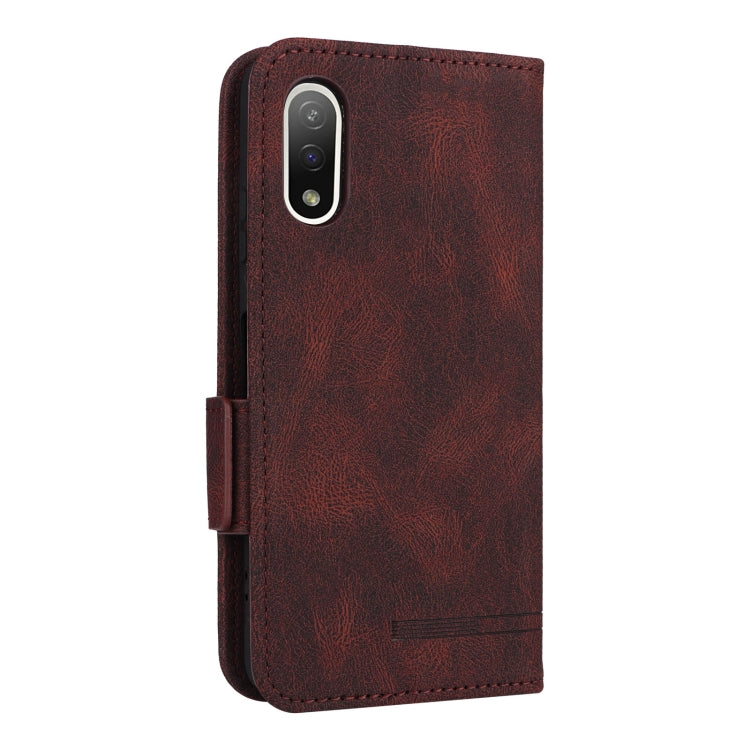 For Sony Xperia Ace III Magnetic Clasp Flip Leather Phone Case