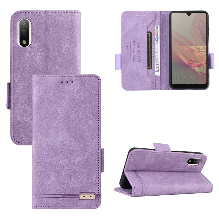For Sony Xperia Ace III Magnetic Clasp Flip Leather Phone Case