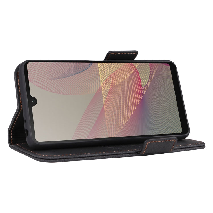 For Sony Xperia Ace III Magnetic Clasp Flip Leather Phone Case