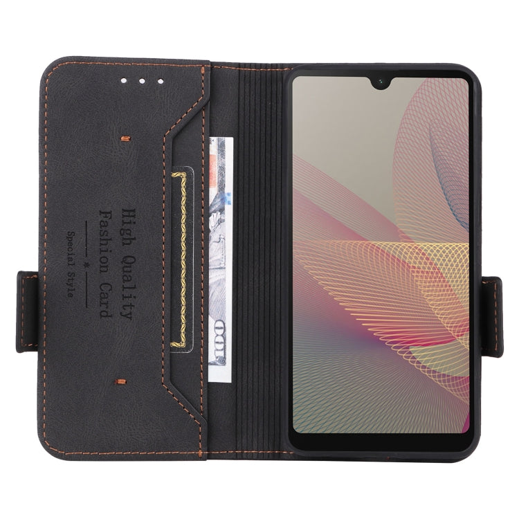 For Sony Xperia Ace III Magnetic Clasp Flip Leather Phone Case
