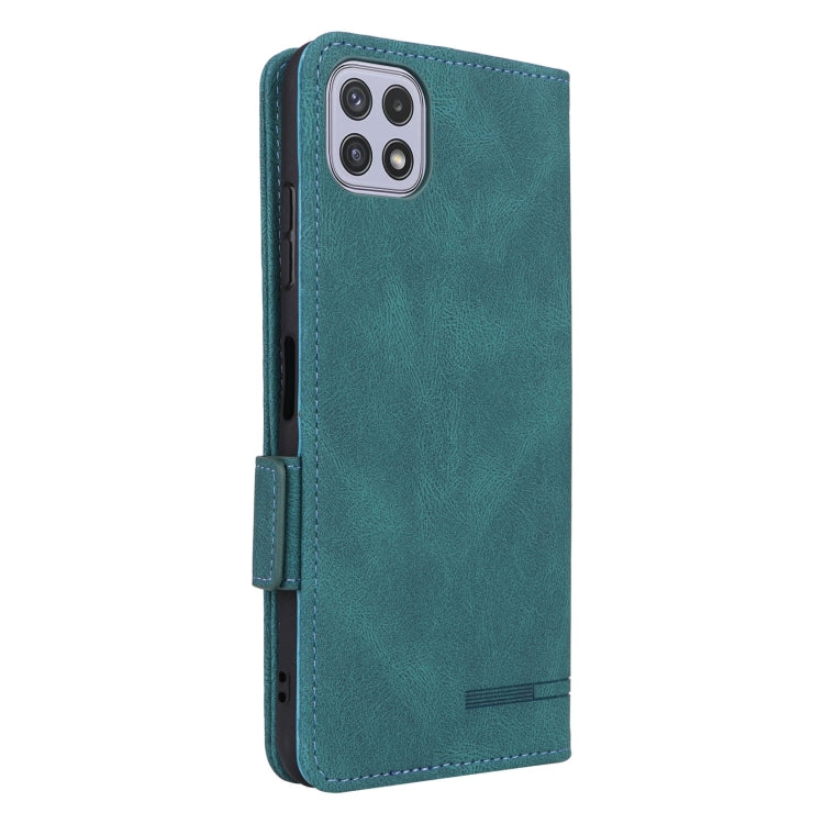 For Samsung Galaxy A22 5G Magnetic Clasp Flip Leather Phone Case