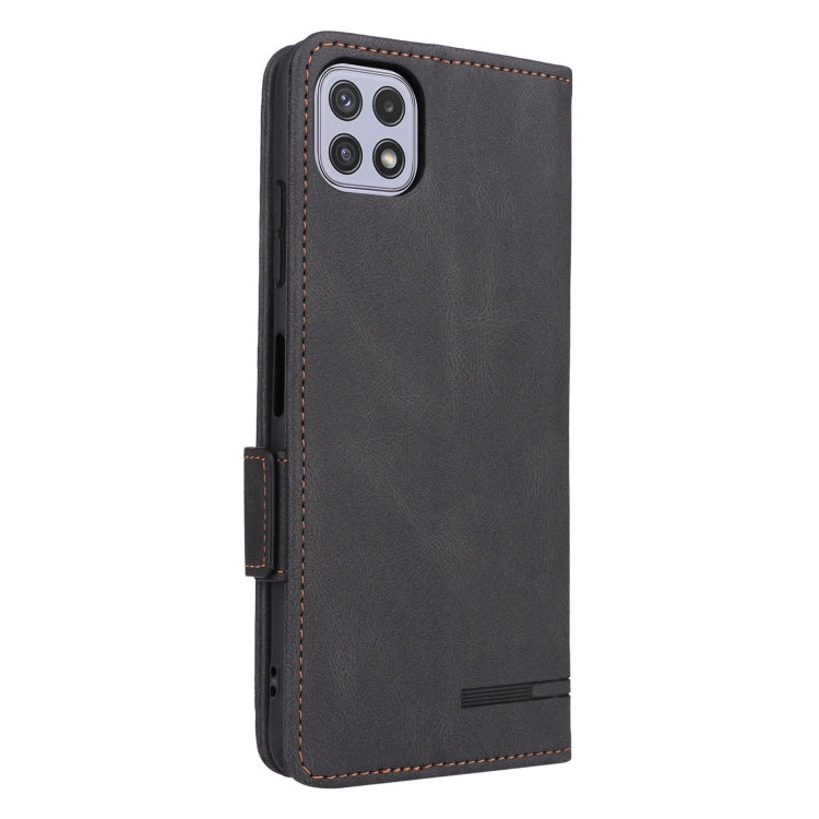 For Samsung Galaxy A22 5G Magnetic Clasp Flip Leather Phone Case