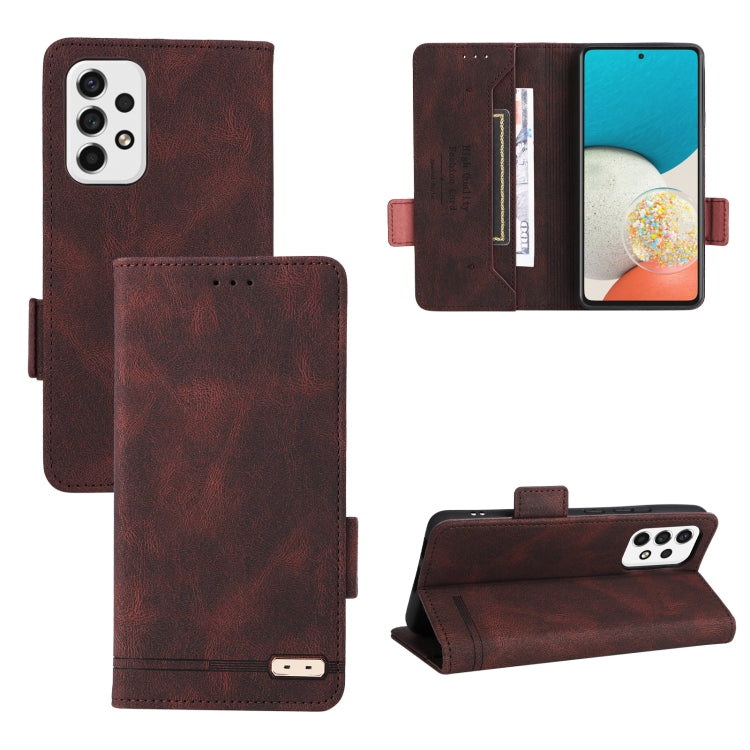 For Samsung Galaxy A53 5G Magnetic Clasp Flip Leather Phone Case