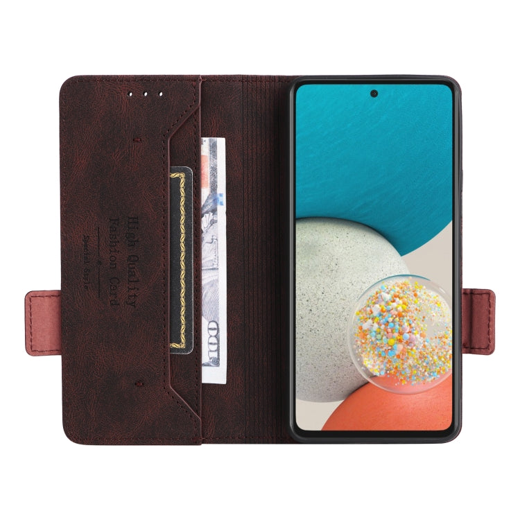 For Samsung Galaxy A53 5G Magnetic Clasp Flip Leather Phone Case