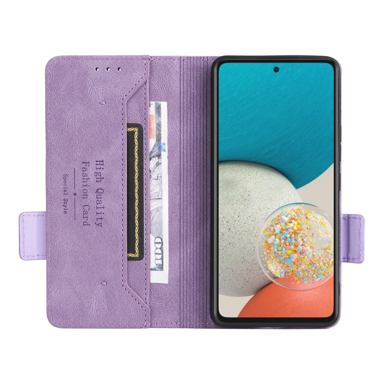 For Samsung Galaxy A53 5G Magnetic Clasp Flip Leather Phone Case