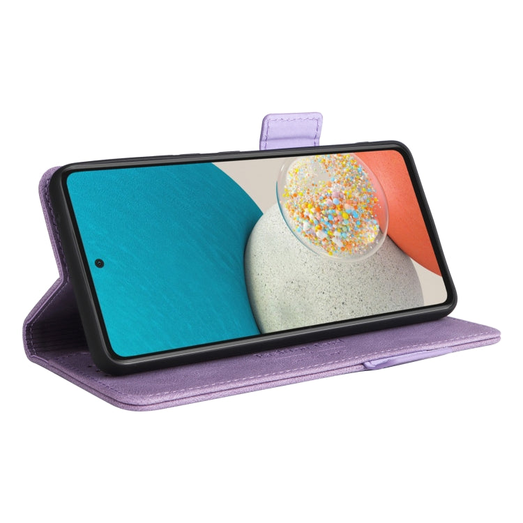 For Samsung Galaxy A53 5G Magnetic Clasp Flip Leather Phone Case
