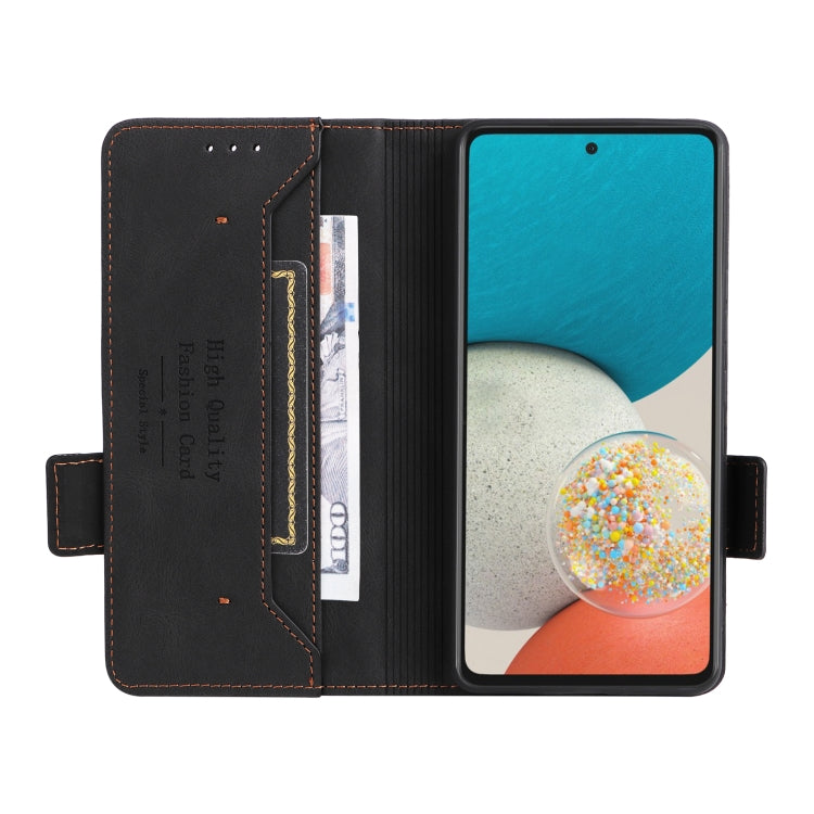 For Samsung Galaxy A53 5G Magnetic Clasp Flip Leather Phone Case